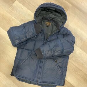 Filson waxed puffer